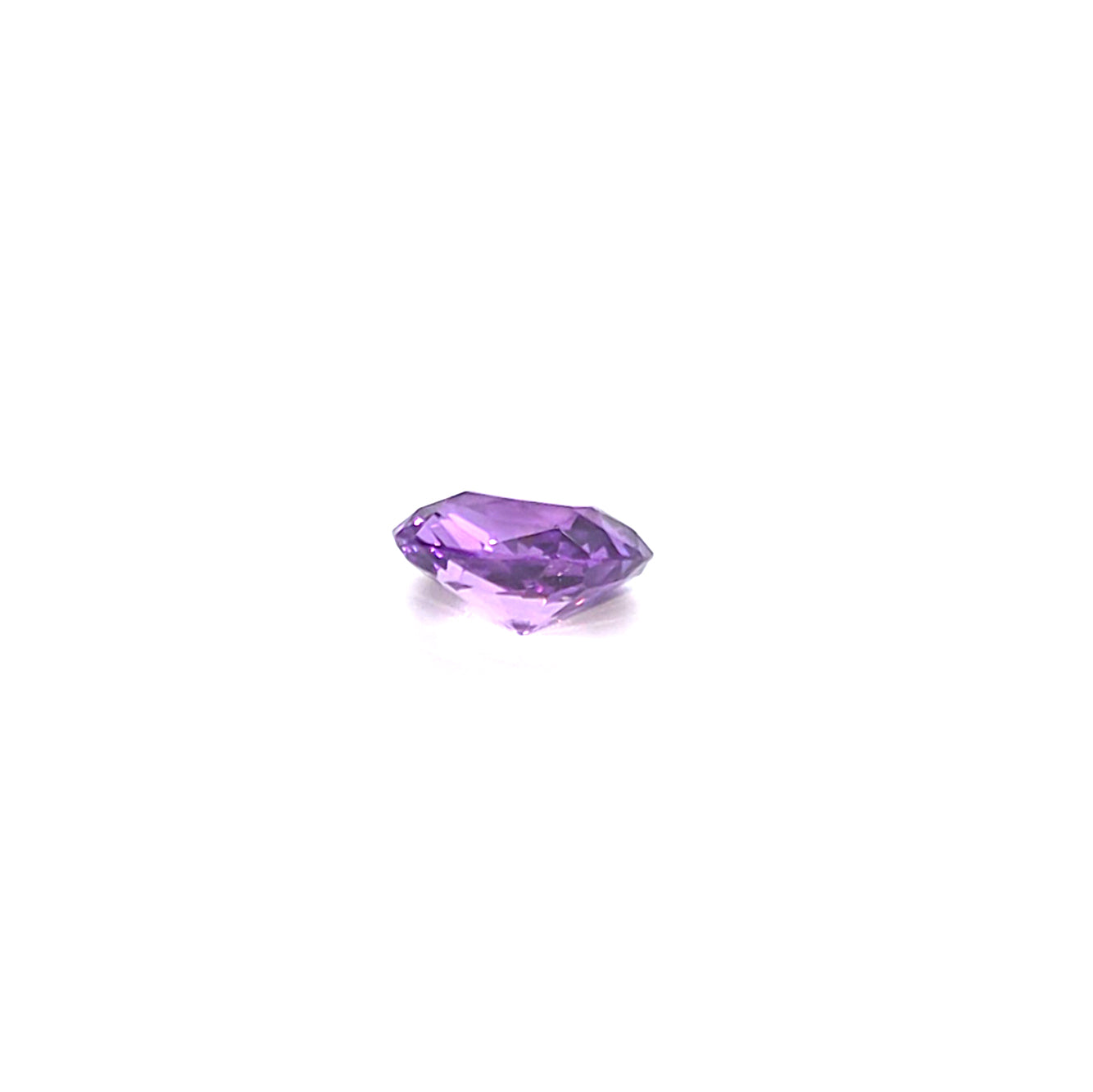 1.05 carat natural unheated Pink Sapphire from Sri Lanka, oval cut, high clarity.